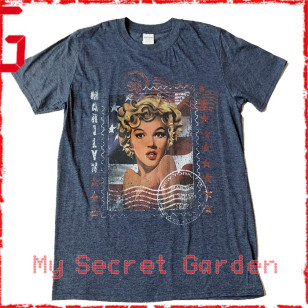 Marilyn Monroe- Stamp Fitted Jersey Movie T Shirt ( Men M ) ***READY TO SHIP from Hong Kong***